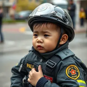 criança de 2 anos salva de engasgo