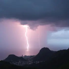 trovões em Vitória de Santo Antão