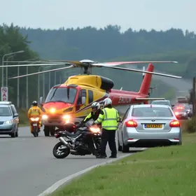 motociclista vítima de sinistro de trânsito
