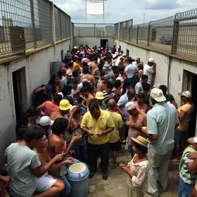superlotação nos presídios de Pernambuco