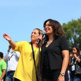 Marília Arraes caminhada Vitória de Santo Antão
